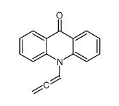 10-propa-1,2-dienylacridin-9-one结构式