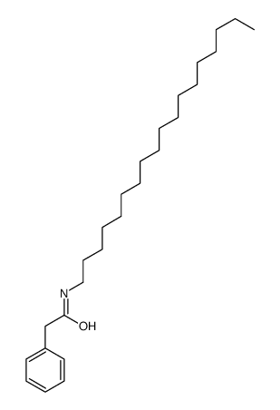 N-octadecyl-2-phenylacetamide Structure