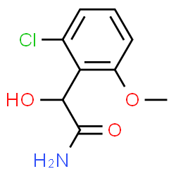 Benzeneacetamide,2-chloro--alpha--hydroxy-6-methoxy- structure