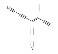 4-penta-1,4-diyn-3-ylidenehepta-2,5-diynedinitrile Structure