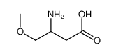 3-氨基-4-甲氧基丁酸结构式