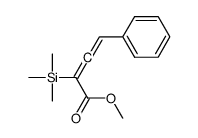 methyl 4-phenyl-2-trimethylsilylbuta-2,3-dienoate结构式