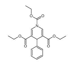 1,3,5-triethoxycarbonyl-4-phenyl-1,4-dihydropyridine Structure