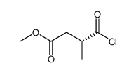 (R)-3-Chlorocarbonyl-butyric acid methyl ester结构式