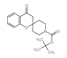 4-氧代-2-螺(N-Boc-哌啶-4-基)-苯并吡喃结构式