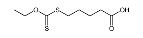 5-ethoxythiocarbonylmercapto-valeric acid结构式