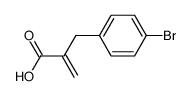 2-(4-bromobenzyl)acrylic acid Structure