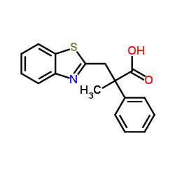 3-(1,3-Benzothiazol-2-yl)-2-methyl-2-phenylpropanoic acid picture