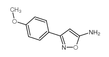 5-氨基-3-(4-甲氧苯基)异噻唑结构式