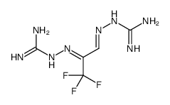 trifluoromethylglyoxal-bis(guanylhydrazone) structure