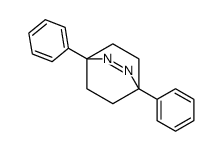 1,4-diphenyl-2,3-diazabicyclo[2.2.2]oct-2-ene结构式