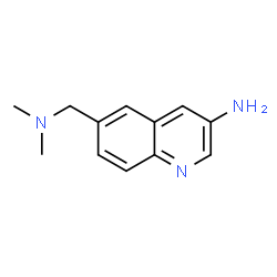 6-Quinolinemethanamine,3-amino-N,N-dimethyl-(9CI)结构式