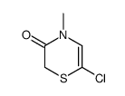 6-chloro-4-methyl-1,4-thiazin-3-one Structure