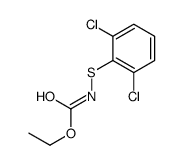 ethyl N-(2,6-dichlorophenyl)sulfanylcarbamate结构式