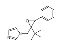 1-[(2-tert-butyl-3-phenyloxiran-2-yl)methyl]imidazole Structure