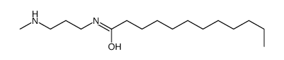 N-[3-(methylamino)propyl]dodecanamide结构式