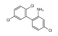 5-chloro-2-(2,5-dichlorophenyl)aniline结构式
