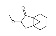 3a,7a-Methano-1H-inden-1-one, hexahydro-2-methoxy结构式