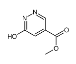 METHYL 6-OXO-1,6-DIHYDROPYRIDAZINE-4-CARBOXYLATE Structure