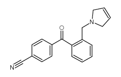 4'-CYANO-2-(3-PYRROLINOMETHYL) BENZOPHENONE picture