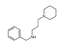 N-benzyl-3-piperidin-1-ylpropan-1-amine Structure