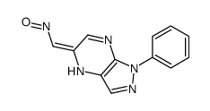 5-(nitrosomethylidene)-1-phenyl-4H-pyrazolo[3,4-b]pyrazine结构式
