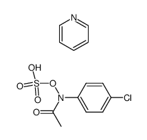 N-sulfonoxy-p-chloroacetanilide pyridinium salt结构式