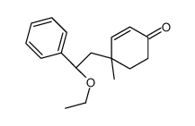 4-[(2R)-2-ethoxy-2-phenylethyl]-4-methylcyclohex-2-en-1-one Structure