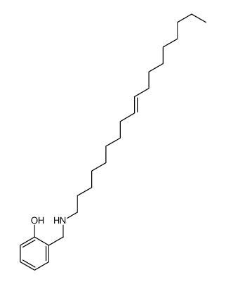 2-[(octadec-9-enylamino)methyl]phenol Structure