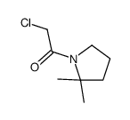 2-chloro-1-(2,2-dimethylpyrrolidin-1-yl)ethanone结构式