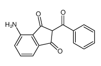 4-amino-2-benzoylindene-1,3-dione Structure