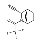 endo-3-cyano-2-trifluoroacetyl-2-azabicyclo<2.2.1>heptane结构式