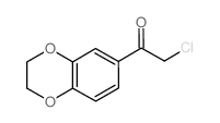 6-CHLOROACETYL-1,4-BENZODIOXANE structure