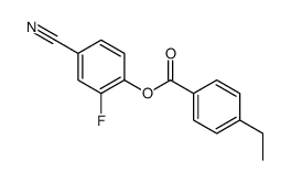 (4-cyano-2-fluorophenyl) 4-ethylbenzoate结构式