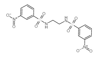 Benzenesulfonamide,N,N'-1,2-ethanediylbis[3-nitro- structure