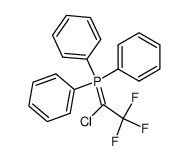 (1-chloro-2,2,2-trifluoroethylidene)triphenyl-5-phosphane结构式