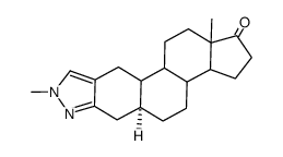 1'-methyl-1'H-estrano[3,2-c]pyrazol-17-one结构式