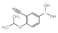 3-氰基-4-异丙氧基苯硼酸结构式