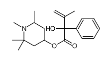 (1,2,2,6-tetramethylpiperidin-4-yl) 2-hydroxy-3-methyl-2-phenylbut-3-enoate Structure