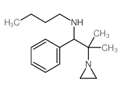 1-Aziridineethanamine,N-butyl-b,b-dimethyl-a-phenyl- Structure