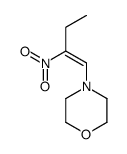 4-(2-nitrobut-1-enyl)morpholine Structure