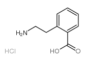 2-(2-AMINOETHYL)BENZOIC ACID HYDROCHLORIDE structure