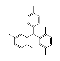 2-((2,5-二甲基苯基)(对甲苯)甲基)-1,4-二甲基苯结构式