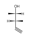 (2SR,3RS)-3-methyl-4-pentyl-2-ol结构式