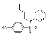 4-amino-N-butyl-N-phenylbenzenesulfonamide Structure