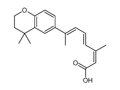 2,4,6-Octatrienoic acid, 7-(3,4-dihydro-4,4-dimethyl-2H-1-benzopyran-6-yl)-3-methyl-, (E,E,E)- picture