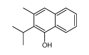 3-methyl-2-propan-2-ylnaphthalen-1-ol Structure