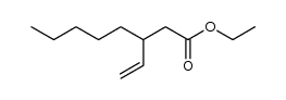 ethyl 3-vinyloctanoate结构式