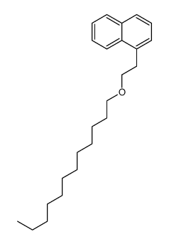 1-(2-dodecoxyethyl)naphthalene结构式
