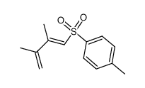 (E)-2,3-dimethyl-1-tosylbuta-1,3-diene Structure